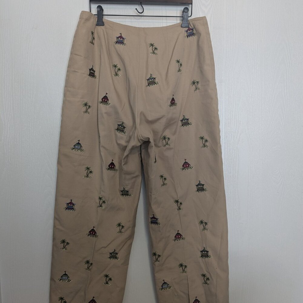 Stylist Talbots Patterned Pants - Picture 2 of 5